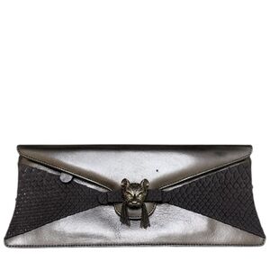 THALE BLANC PANTHER EVENING CLUTCH